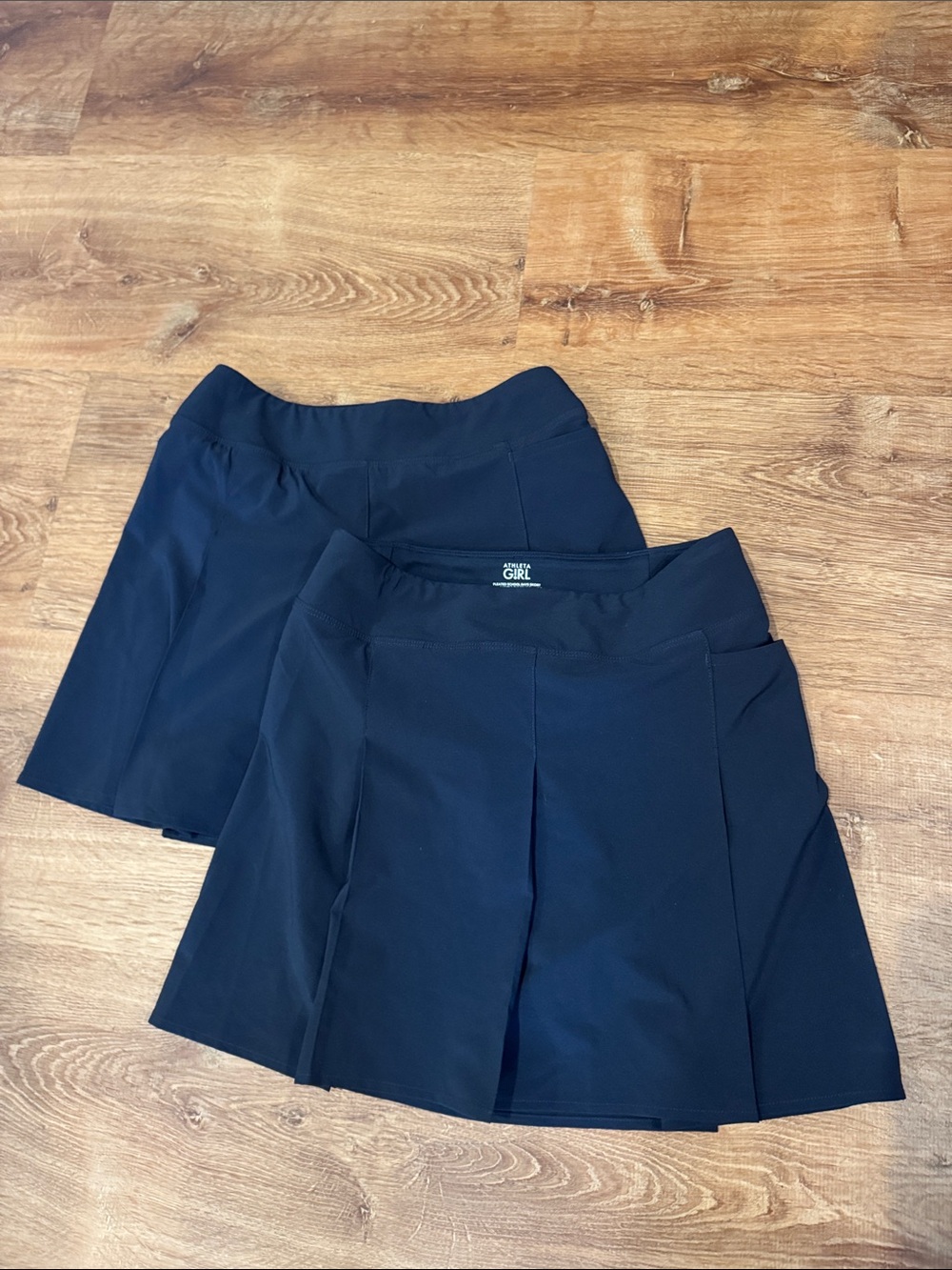 Athleta Girl Navy Pleated School-Days Skort (S/7)